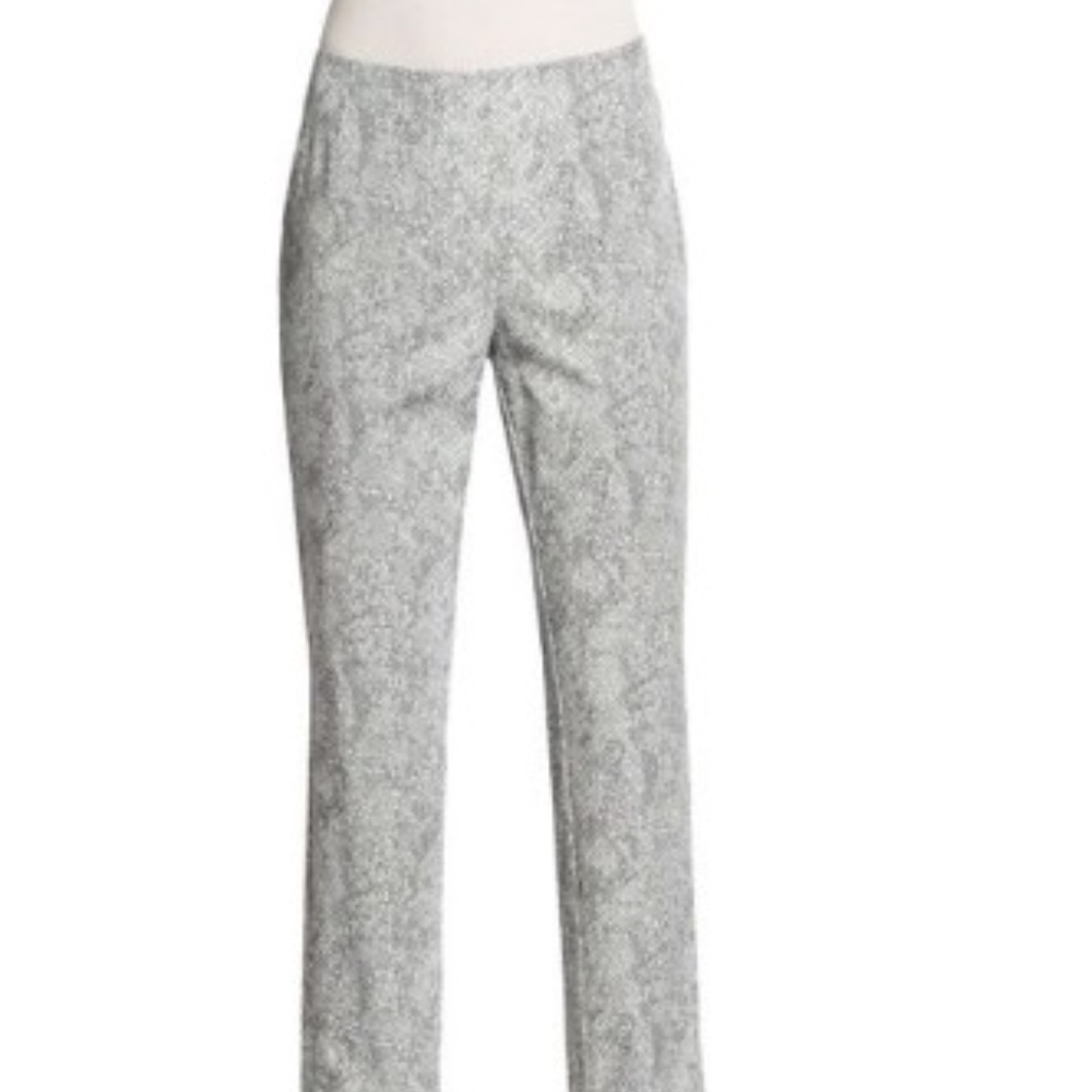 Lafayette 148 New York Stanton Snake-Printed Pants